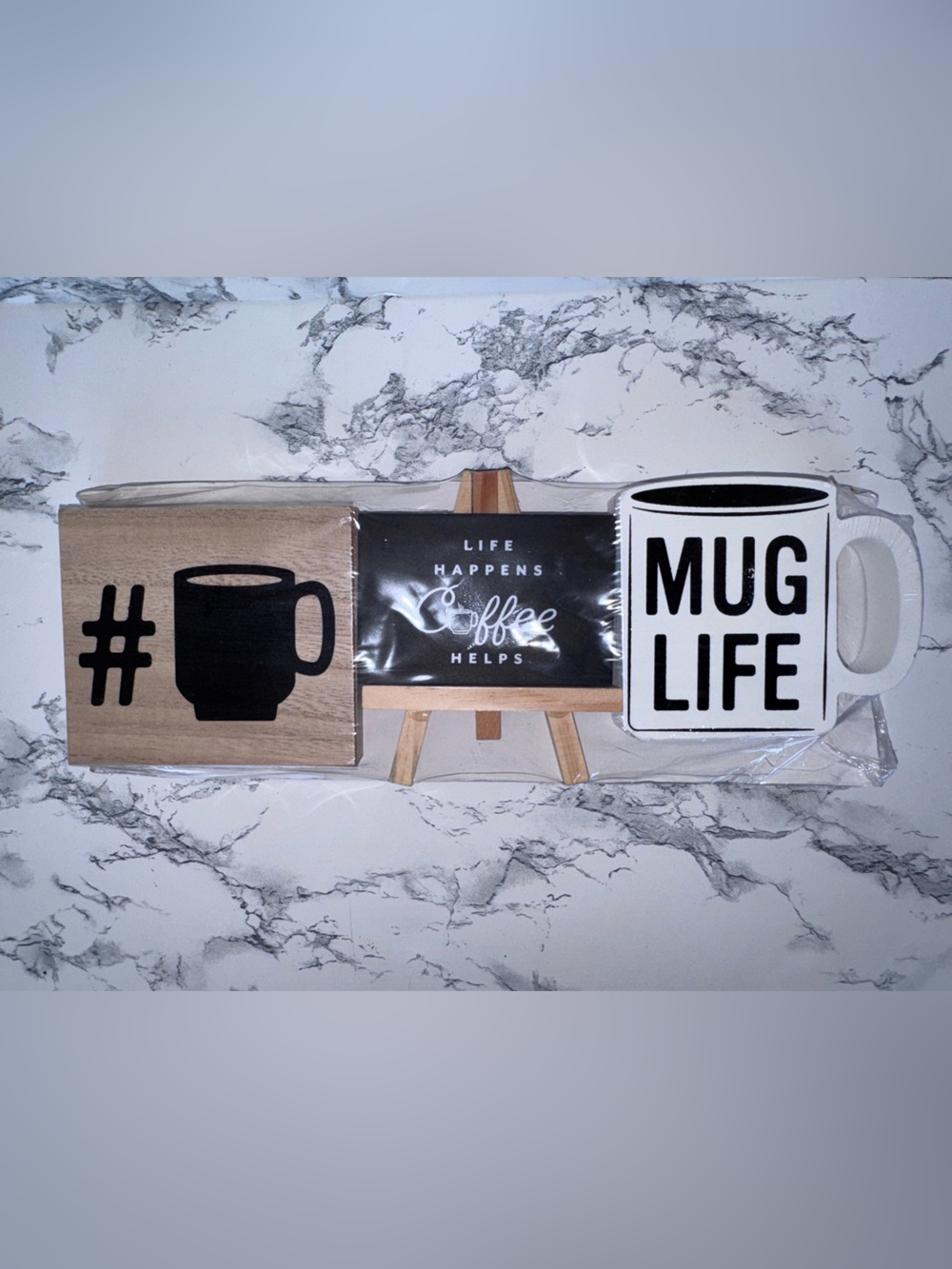 Target Bullseye Playground Mini Coffee Bar Signs